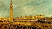 Francesco Guardi piazza san marco, venedig oil painting artist